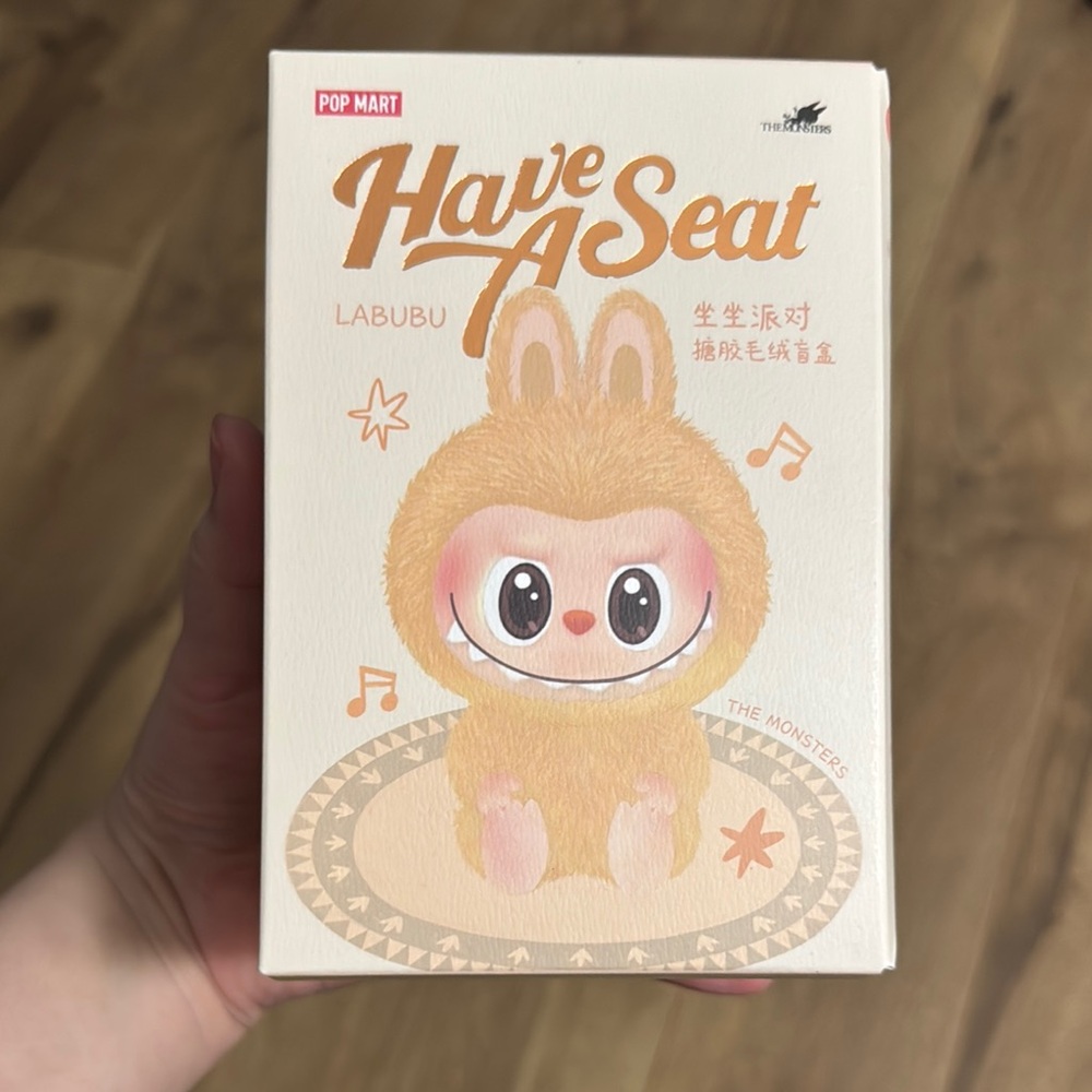 Pop Mart Labubu Have A Seat Collectible BABA